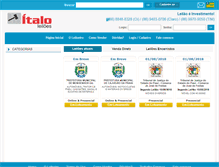 Tablet Screenshot of italoleiloes.com